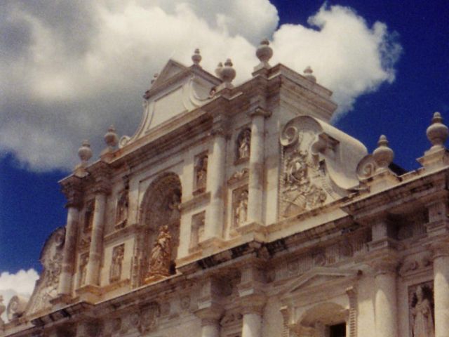 Antiqua, Guatemala in the summer of 1993
